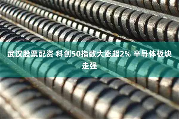 武汉股票配资 科创50指数大涨超2% 半导体板块走强